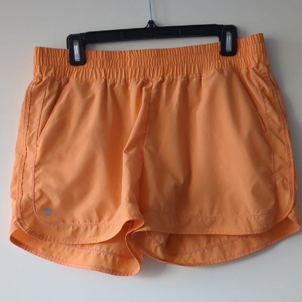Senita Athletics Orange Quick-Dry Athletic Shorts
